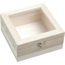 Wooden Box 15.5 x 15.5 x 7.5 cm