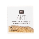 Akvarellikuup Art master 1/2 - metallik Dark gold 