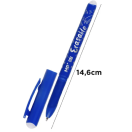 Erasable ballpoint pen, blue 