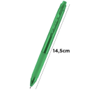 Gel ink ballpoint pen, 0,7 green