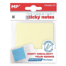 Sticky notes transaparent 75x75mm