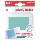 Sticky notes transaparent 75x75mm