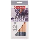 Drawing Pencils Bruynzeel Expression Graphite, 12pcs