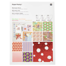 Motif paper pad 20 sheets, Shrooom