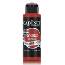 Hybrid acrylic paint for Multisurface, 120ml/ crimson red