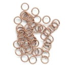 Split rings 8mm antique-copper 50pcs