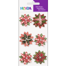 Stickers "Christmas Flower 7.5 x 16.5