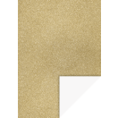 Glitter Card A4 light gold