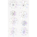 Stickers "Ice crystal 7.5 x 16.5