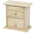 Chest of Drawers 1 pc, 13x7,5x13 cm