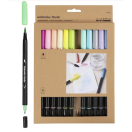 Dual tip Brush pen set 12pcs