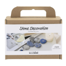 Mini Craft Kit Stone Decoration