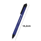 Ballpont pen 0.7mm, blue needle point