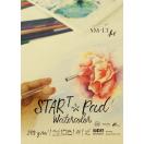 Watercolor pad STAR T, A4 20sh, 240gr