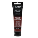 High-density satin acrylic paint 35ml/ 21 ripe sienna