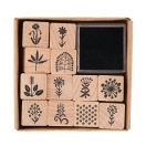 Stamp set Flowers